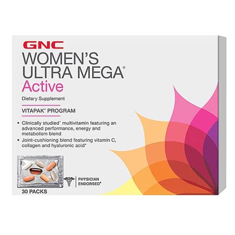 gnc women's ultra mega reviews|women's ultra mega active vitapak.